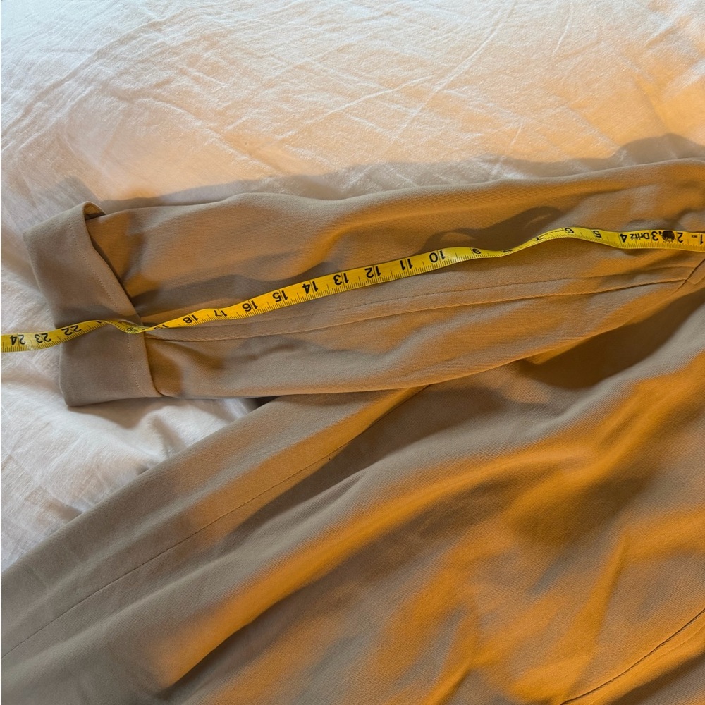 Calvin Klein Collection Vintage Fall 1994 Tan Double Breasted Coat - Picture 12 of 16